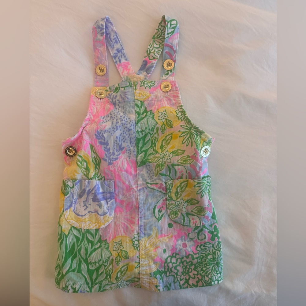 Lilly Pulitzer Pastel Floral Overall dress